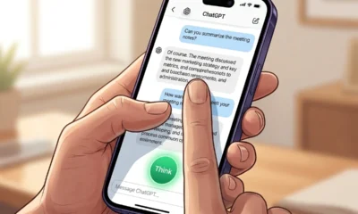 ChatGPT free unlimited text chats GPT-5.6 Luna Think button