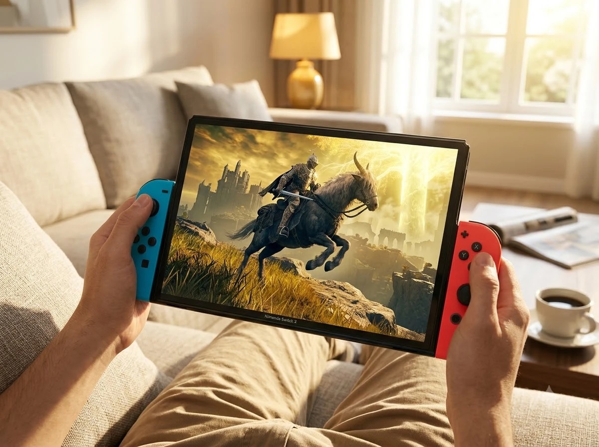 Elden Ring Tarnished Edition Switch 2 handheld combat Torrent