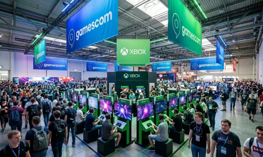 gamescom 2026 Cologne Opening Night Live Xbox booth schedule