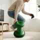 Ikea Xbox Yxstaby green thumbstick stool living room