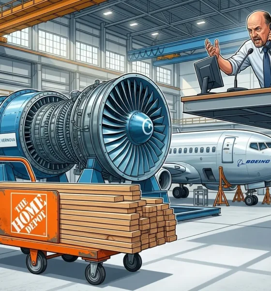 Jim Cramer Investing Club GE Vernova Boeing Home Depot buys