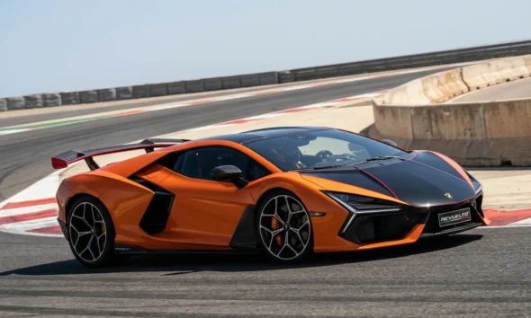Lamborghini Revuelto SV hybrid supercar Monterey debut limited