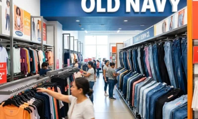 Michael Francis Old Navy CEO Gap sales outlook cut