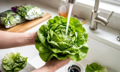 Michigan cyclosporiasis lettuce warning lifted record cases