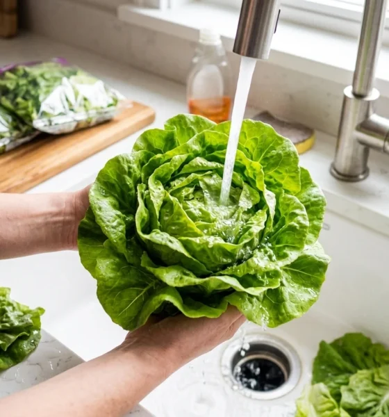 Michigan cyclosporiasis lettuce warning lifted record cases