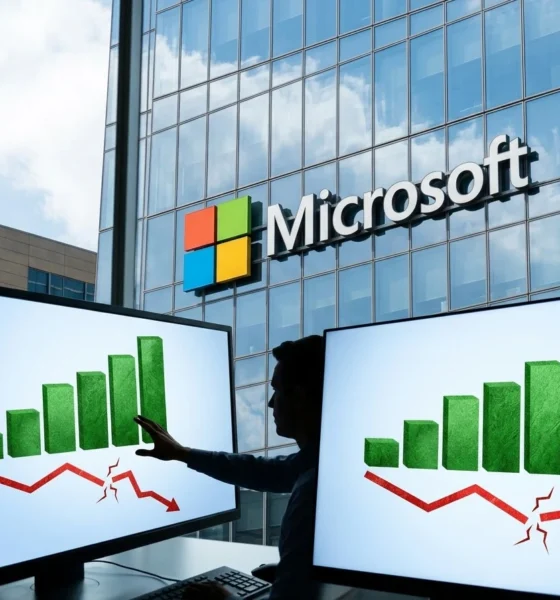 Microsoft stock 52-week high cup base breakout August 2026