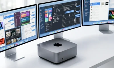 new Mac mini M6 M5 Pro multi display 165Hz refresh rates
