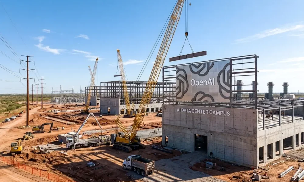 OpenAI Chris Malone data center exit Stargate Abilene construction