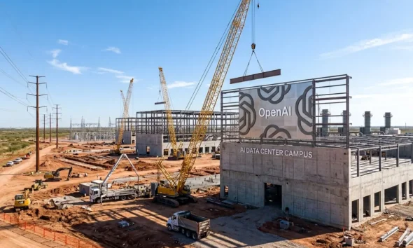 OpenAI Chris Malone data center exit Stargate Abilene construction