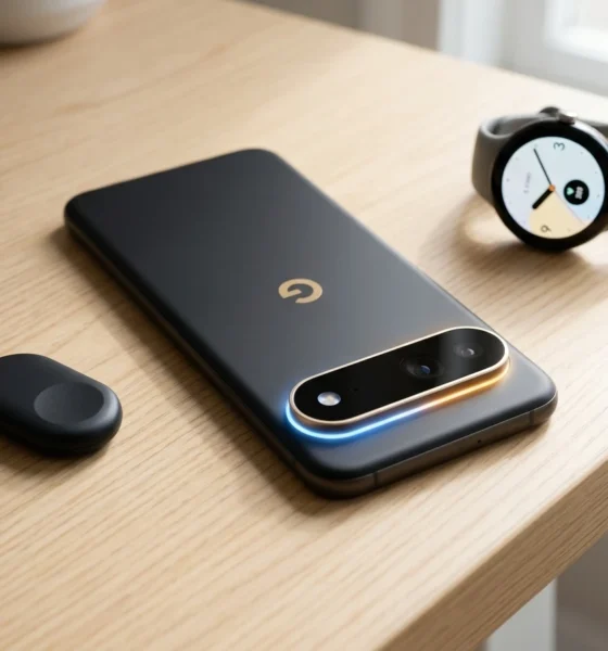 Pixel 11 rear camera bar Pixel Glow LED notification light