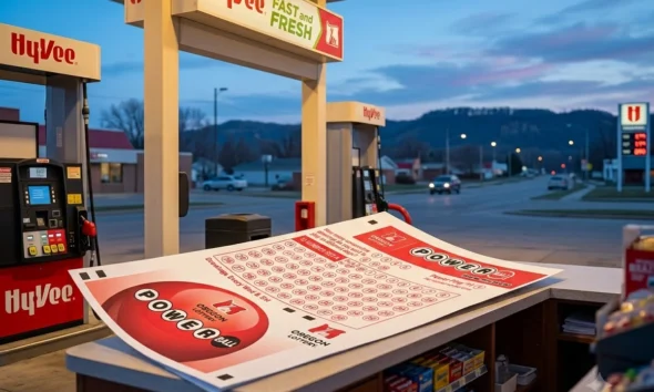 Quincy Illinois Hy-Vee Powerball billion jackpot winning ticket location
