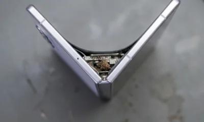 Samsung Galaxy Z Fold 8 hinge dust iFixit teardown repair