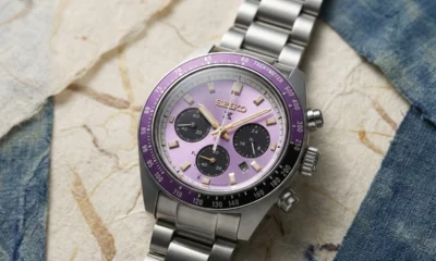 Seiko Prospex Speedtimer Edo purple dial 145th anniversary