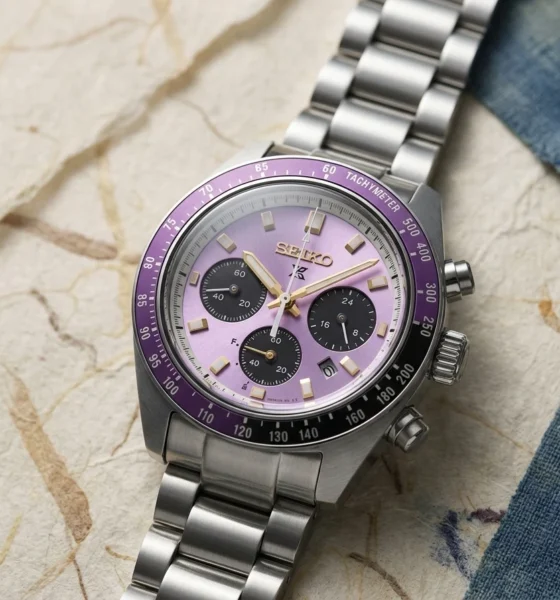 Seiko Prospex Speedtimer Edo purple dial 145th anniversary