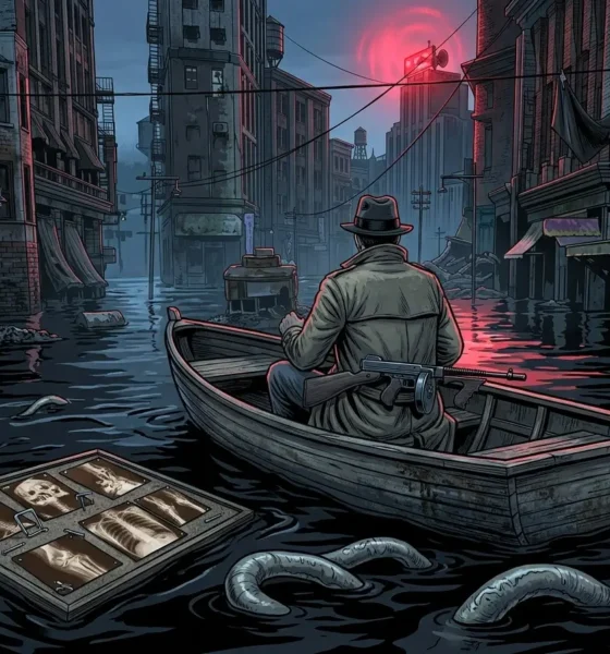 Sinking City 2 Calvin Rafferty boat Arkham flood launch