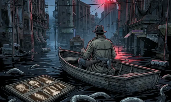 Sinking City 2 Calvin Rafferty boat Arkham flood launch
