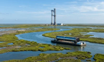SpaceX Starbase Louisiana Starship launch facility wetlands