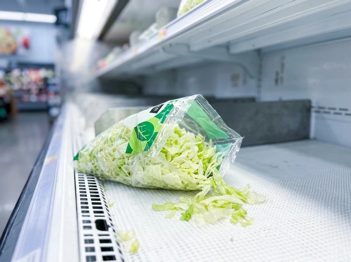 Taylor Farms iceberg lettuce cyclospora outbreak Walmart recall map