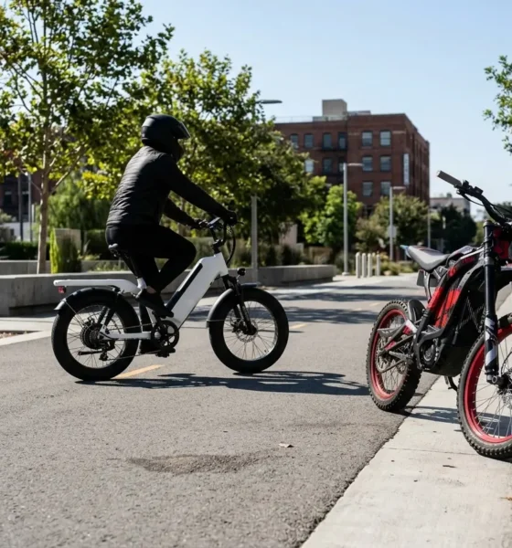 teen e-moto riders vs legal ebike regulations California New York