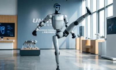 Unitree G1 humanoid robot IPO Shanghai stock debut surge