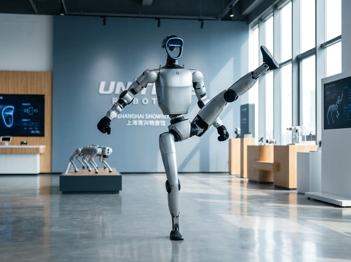 Unitree G1 humanoid robot IPO Shanghai stock debut surge