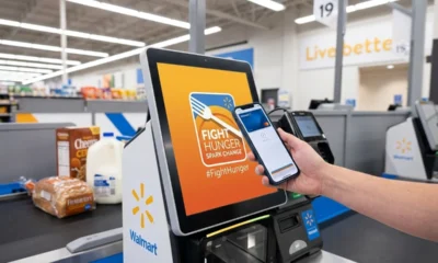 Walmart tap-to-pay checkout Apple Pay contactless rollout 2026
