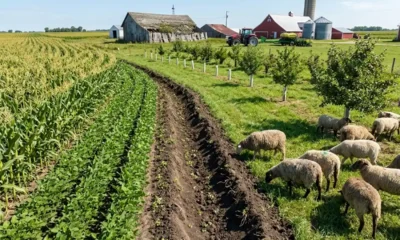 Wendy Johnson diversified Iowa farm sheep corn organic resilience
