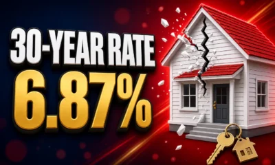 30-year mortgage rate hits 6.87 percent August