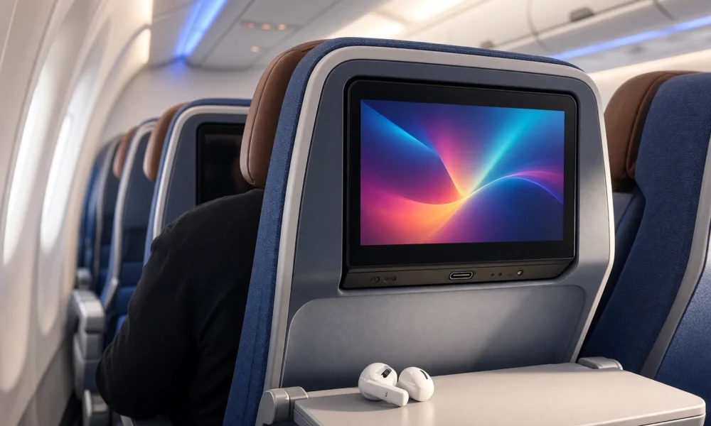 American Airlines 4K seatback screens narrowbody cabin upgrade