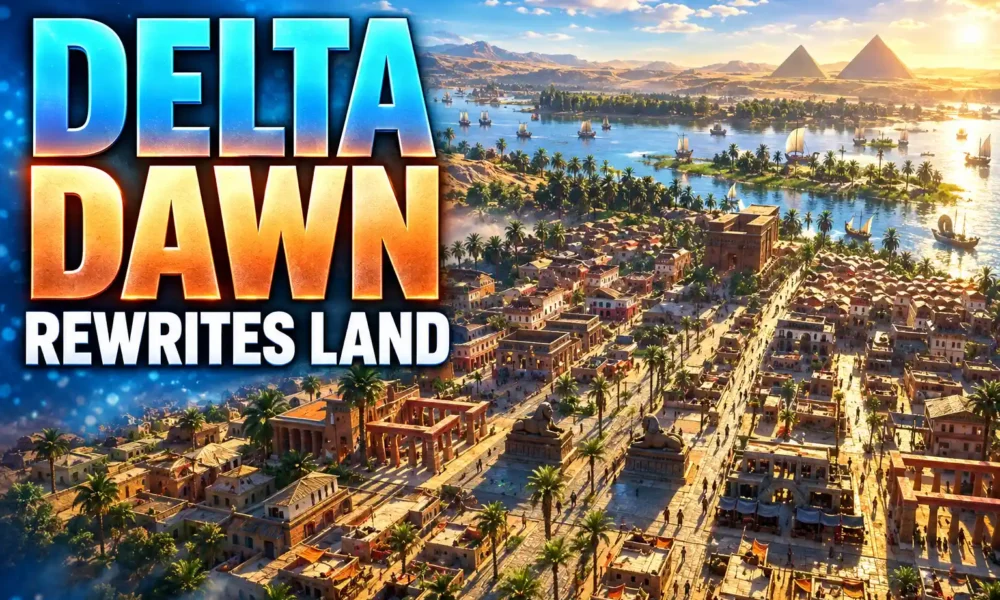 Anno 117 Dawn of the Delta Egypt land rewrite