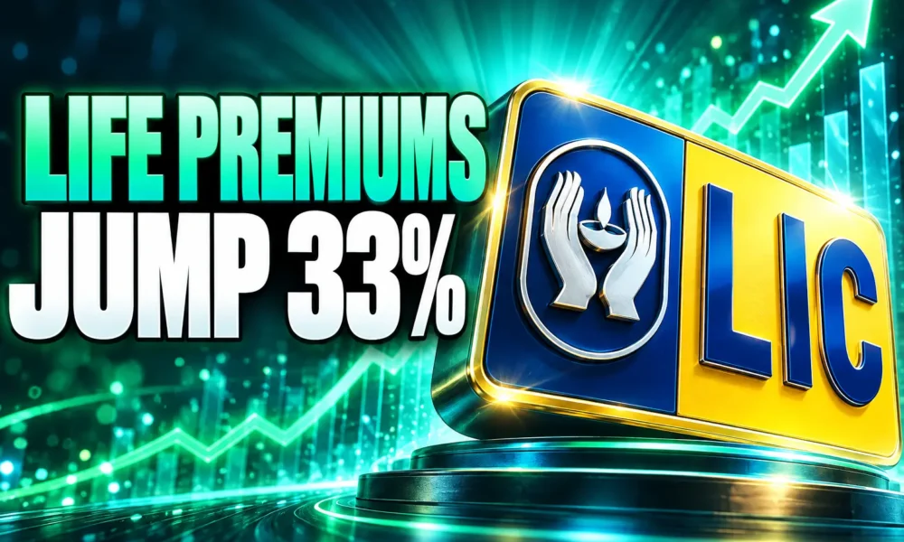 life insurers August premium jump 33 percent group
