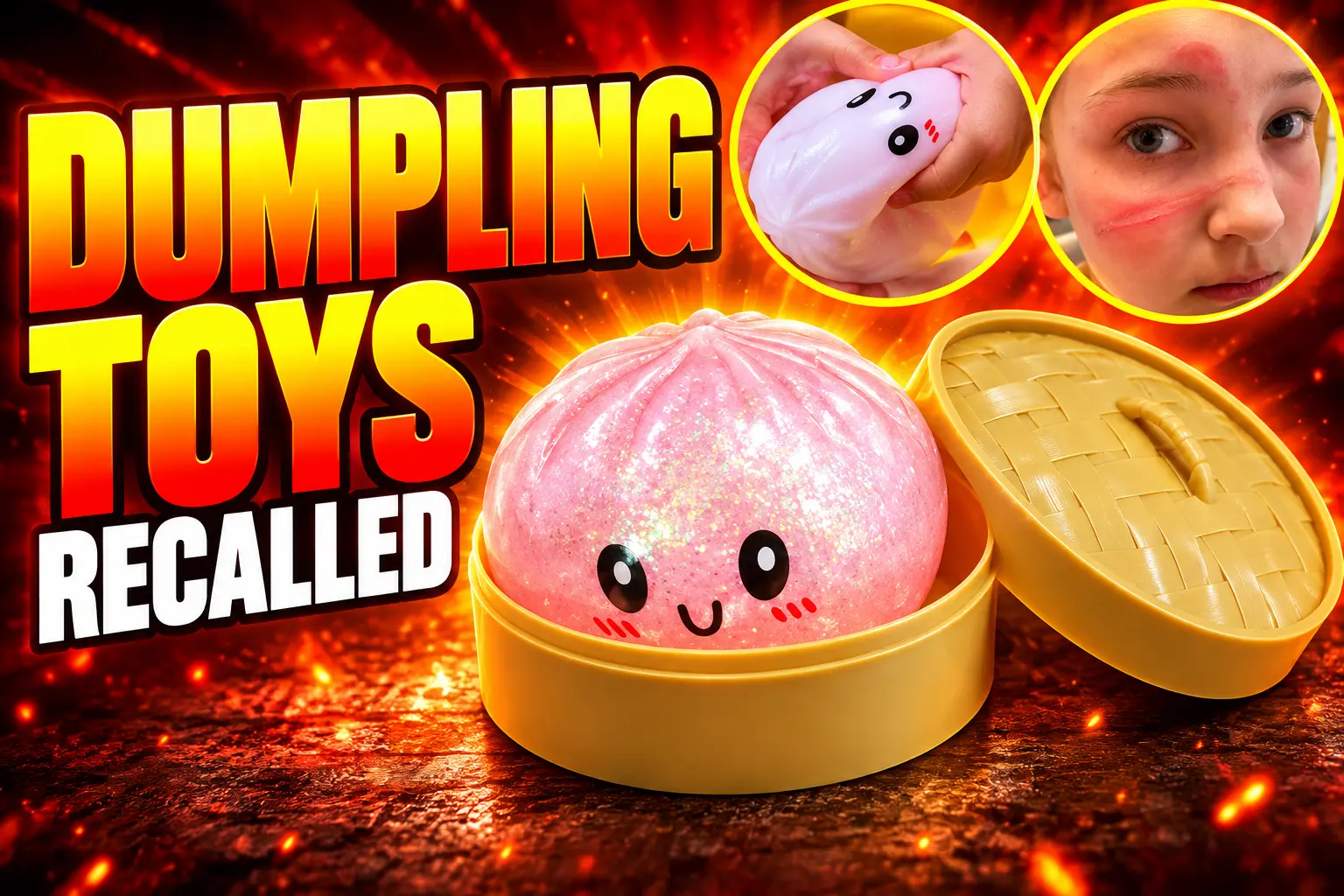 CPSC recalls squishy dumpling toys hiding water beads