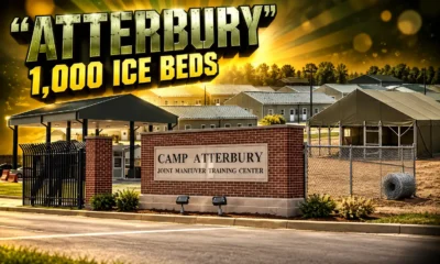 Camp Atterbury Indiana ICE immigrant detention plan