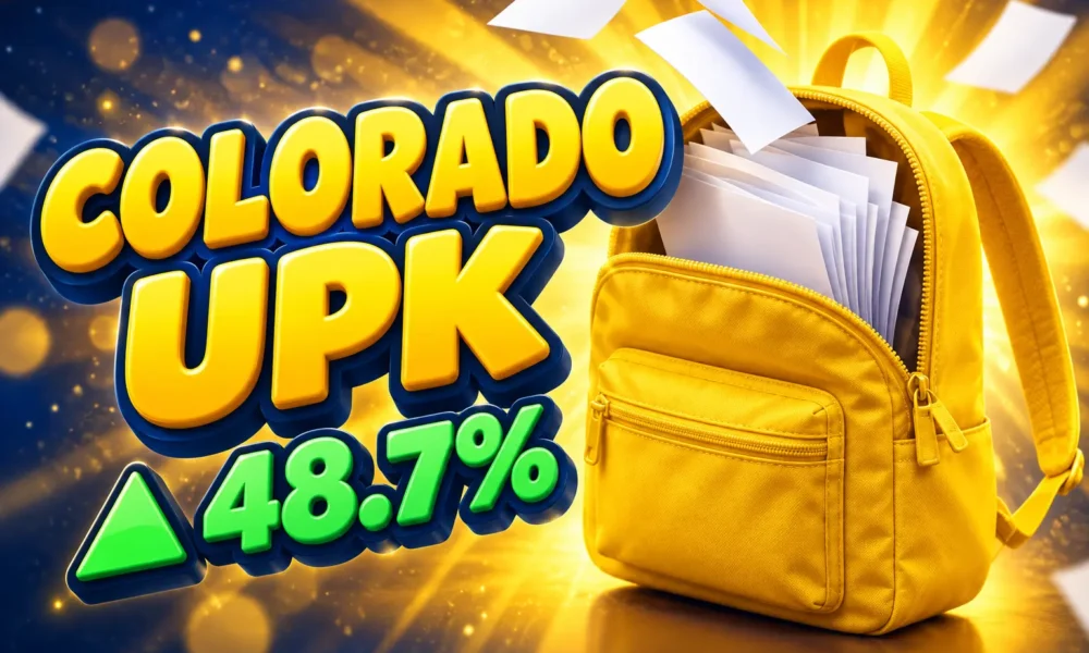 Colorado Universal Preschool 2026-27 record applications