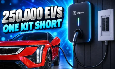 GM 250000 bidirectional EVs vehicle-to-grid home kit