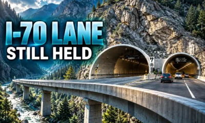 I-70 Glenwood Canyon bridge joint replacement lane closures