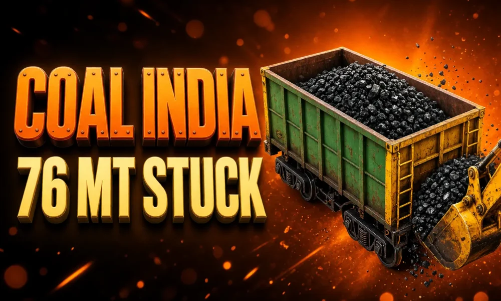 India thermal power plants critical coal stock shortage