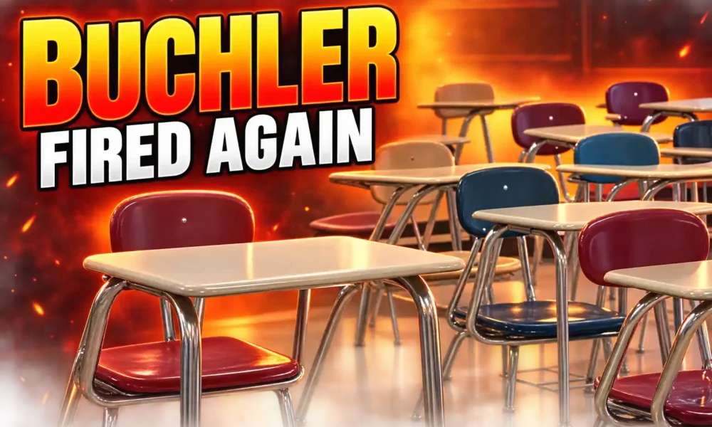 James Buchler North Madison teacher second leave