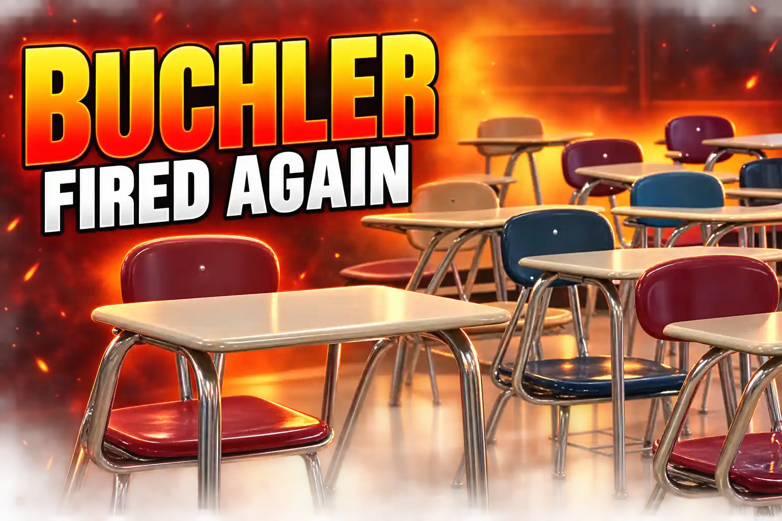 James Buchler North Madison teacher second leave