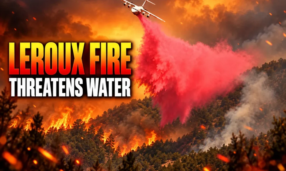 Leroux Fire Oak Mesa Hotchkiss evacuation 195 acres
