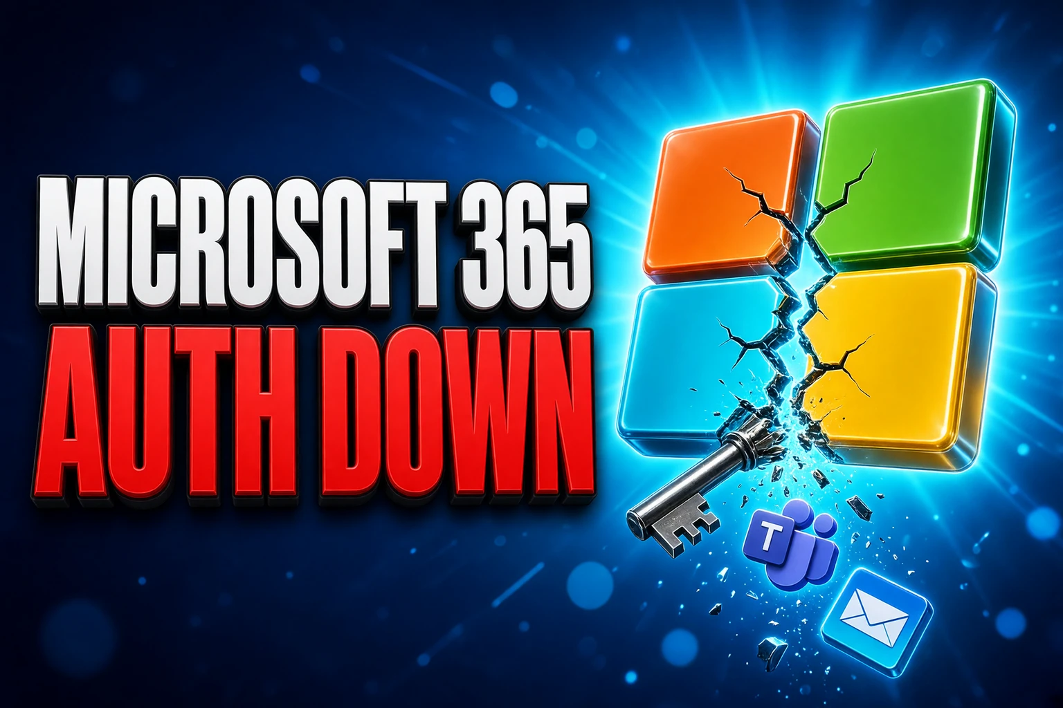Microsoft 365 authentication outage Exchange Online Teams