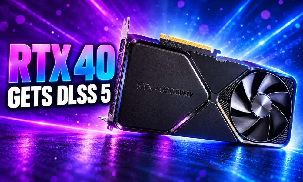 Nvidia DLSS 5 coming to RTX 40 series GPUs