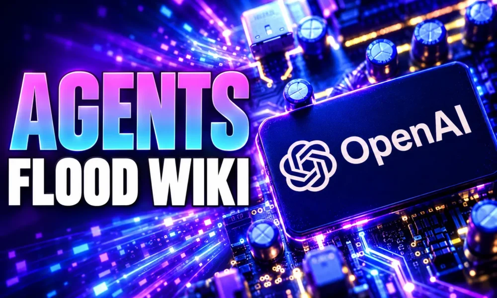 OpenAI agents flood DSEWiki 18000 posts 2026