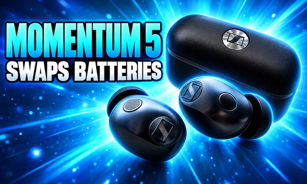 Sennheiser Momentum True Wireless 5 replaceable batteries