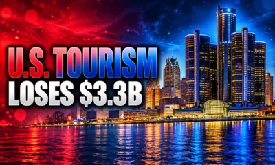 Canadian travel spending drop US $3.3 billion 2025