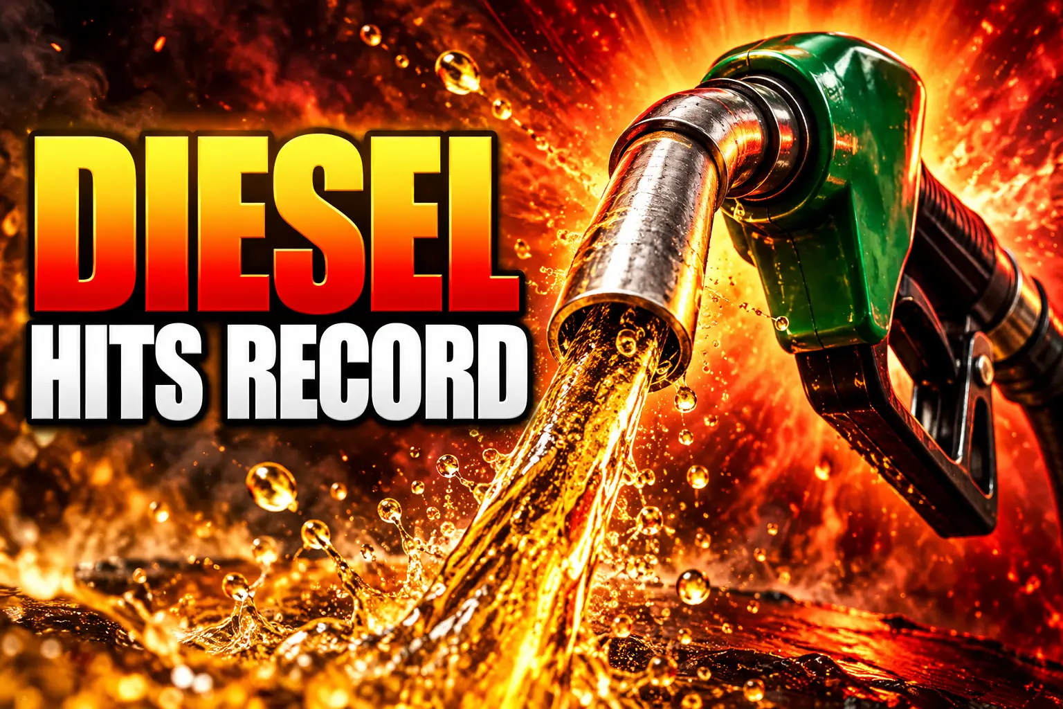 diesel hits all-time record $5.820 gallon GasBuddy