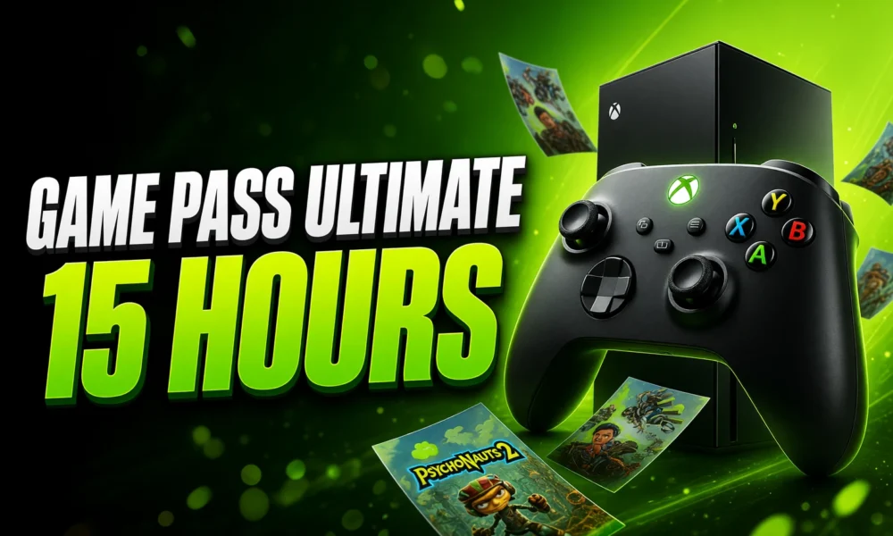 Xbox Game Pass Ultimate 15 hour cloud gaming cap