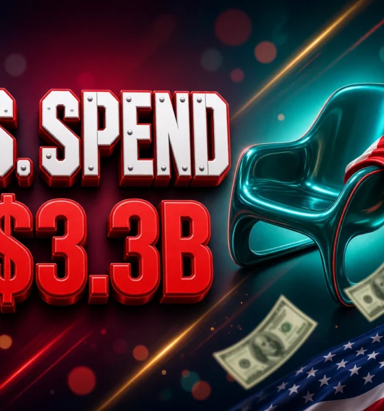 Canadian travel spending United States down $3.3 billion 2025