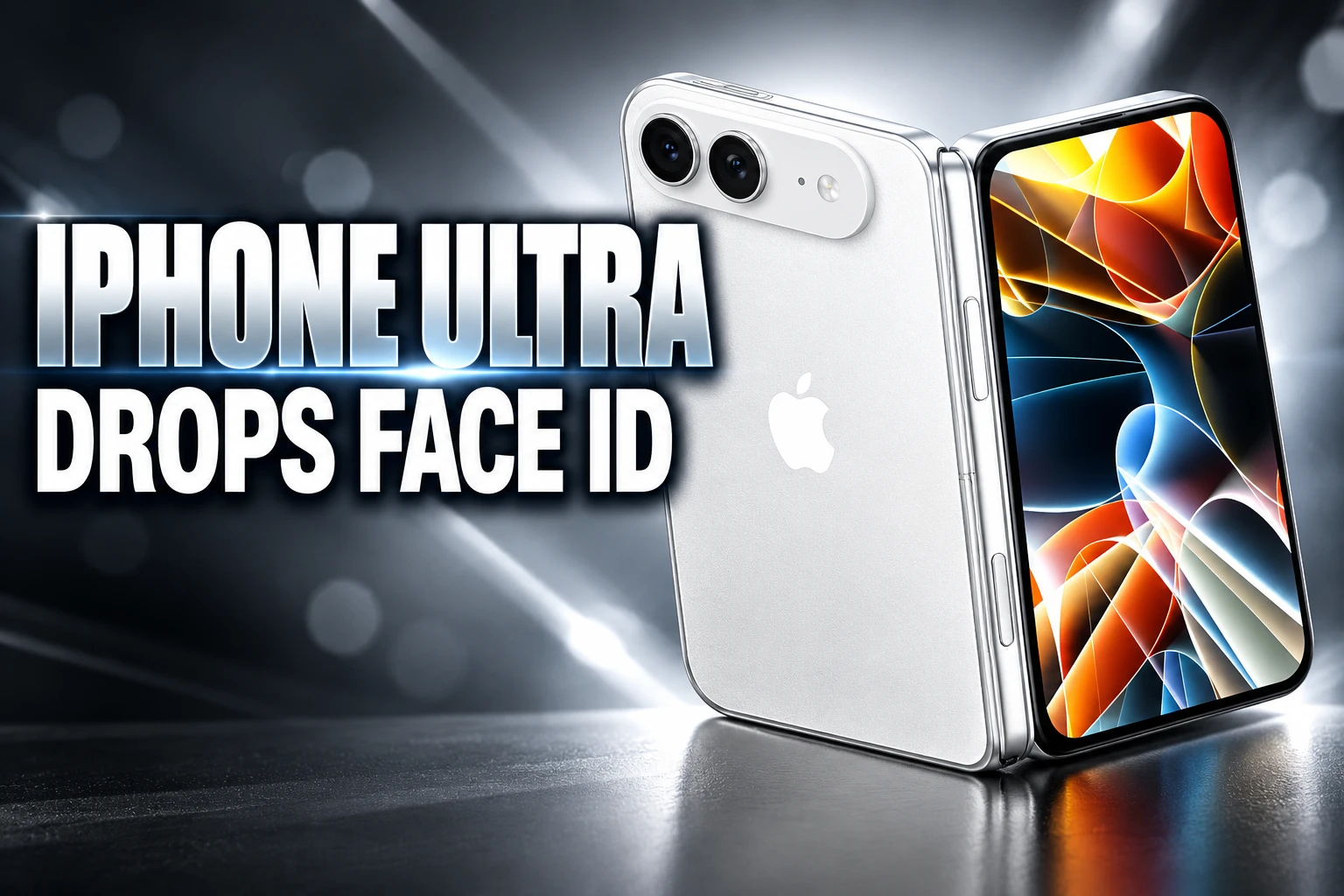 iPhone Ultra drops Face ID for 4.5mm fold