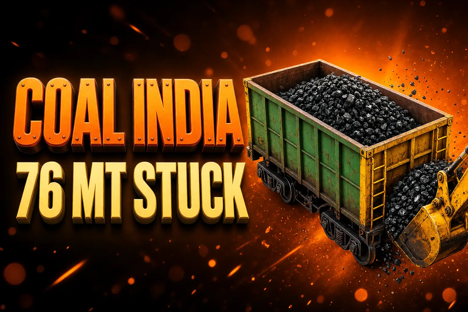India thermal power plants critical coal stock shortage